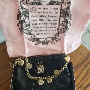 Black Leather Mini Bag